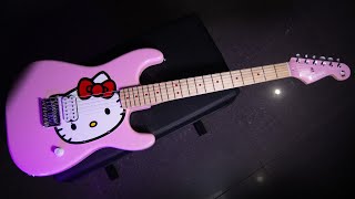 ✨未使用✨Fender Squier Hello Kitty 50周年記念モデル Hello Kitty 50th Anniversary Squire Fender Electric Guitar