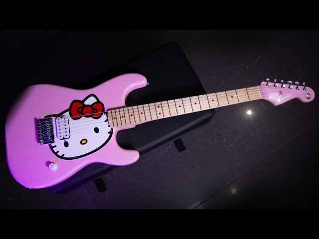 Fender Squier HELLO KITTY Stratocaster - 50th Anniversary