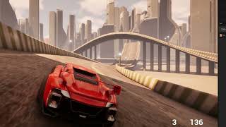 FAST & LIGHTS WIP. Cinematic Racing Enviro Experiment (Houdini/UE)