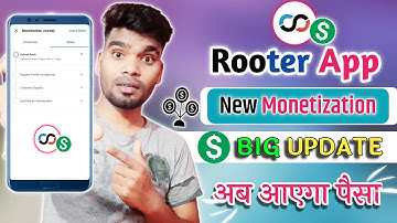 Rooter App New Monetization Big Update !! Rooter New Monetization Journey Update Today !! @Rooter