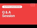JS/FE Stage#0 2023Q2 Q&A Session