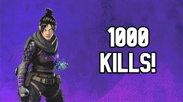 I Hit 1000 Kills on WRAITH! | Apex Legends