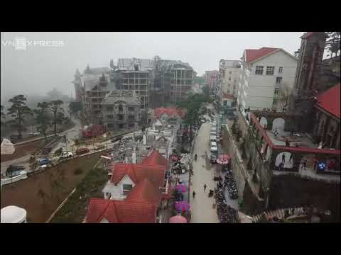 Khu nghỉ dưỡng cao cấp Tam Đảo flycam