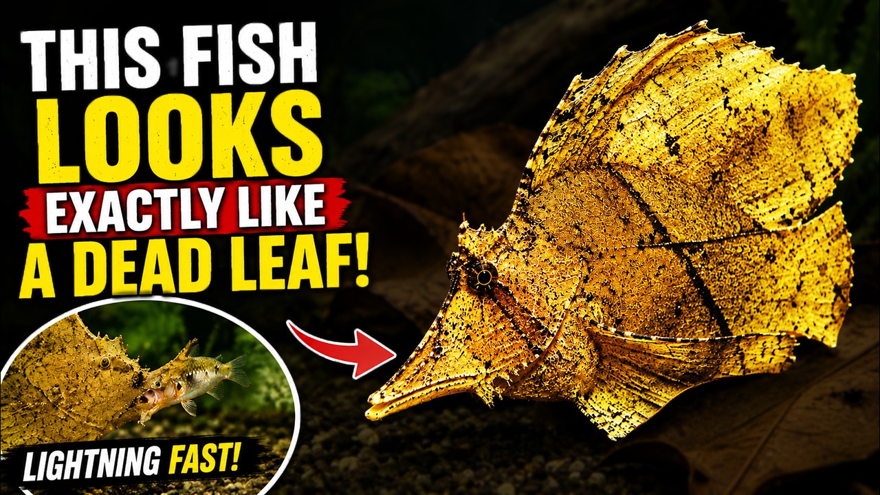 This Fish Looks EXACTLY Like a Dead Leaf