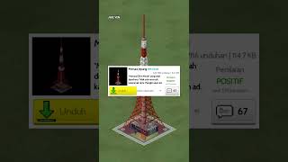 Plugin Menara Jepang di Theotown #theotown #theotownindonesia