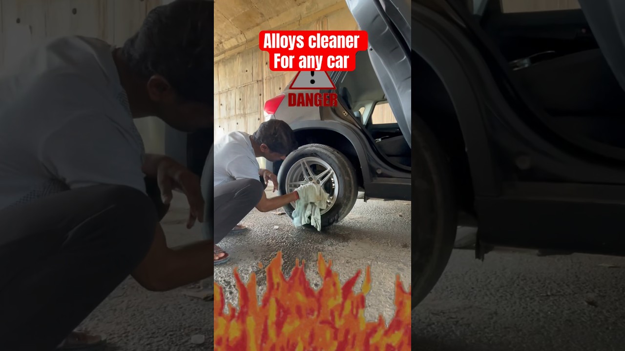 DIY Alloy wheel best cleaner in budget| WD 40 by 3M| 
