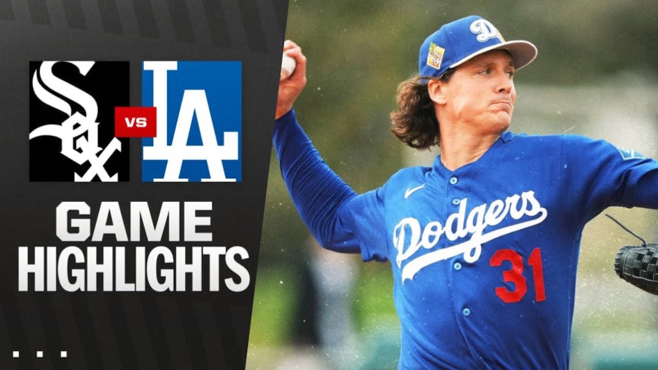 White Sox Vs Dodgers Game Highlights (2/26/26) MLB Highlights