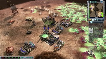 CnC3 Tiberian Wars - Brutal 1vs1 GDI vs GDI Map: Deadly Sertao