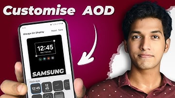 How to Customize AOD in Samsung One UI | Best Always On Display Settings! 🔥