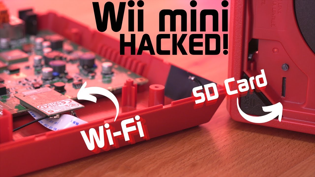 Oprechtheid as Syndicaat Wii Mini is a HOMEBREW BEAST After These Hacks And Mods! | WiFi + SD Card  Reader + Reset Button! - YouTube