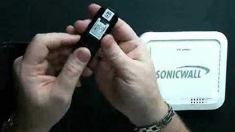 How to Prepare an AT&T Velocity 3G Modem for a SonicWALL Firewall