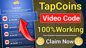 IDO Explained-Learn How Initial DEX Offerings Work TapCoin Bots Video Code|tapcoins lucky code today
