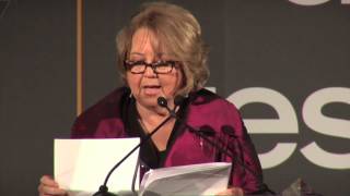 Linda Bloodworth-Thomason accepts Lifetime Achievement Award
