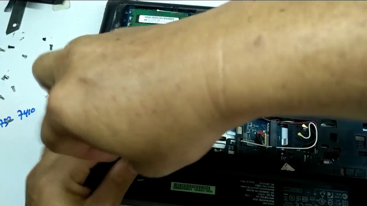How to disassemble laptop Lenovo G405
