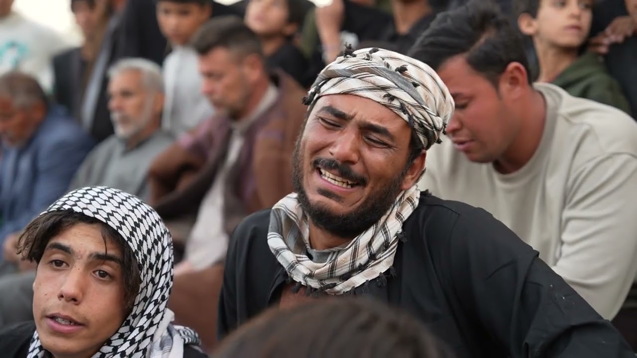 سابع المرحوم رعد زوير الدبي .... الناعي ملة مهدي البزوني ..تصوير انور التميمي 
