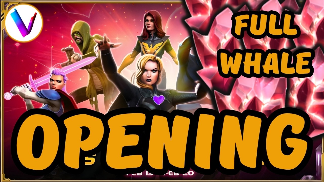 Love is a Battlerealm Sale Crystal Opening - Full Whale - 7 Star Crystals Galore - MCoC