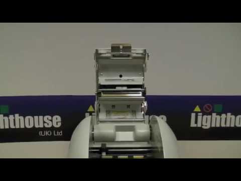 Lighthouse CPM 100 Cleaning the Print Head - YouTube