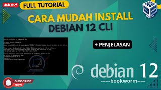 How to Install Debian 12 Bookworm CLI on Virtualbox
