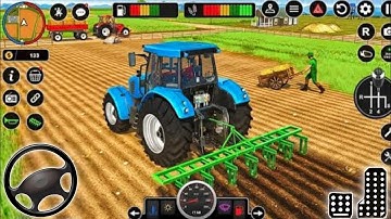 Modern Tractor Farming Driving Simulator 3D - New Tractor Games - Android  Gameplay