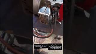 تشغيل الماطور على غاز البنزين قام بتطبيق الطريقة أ. منصور المريس الرس