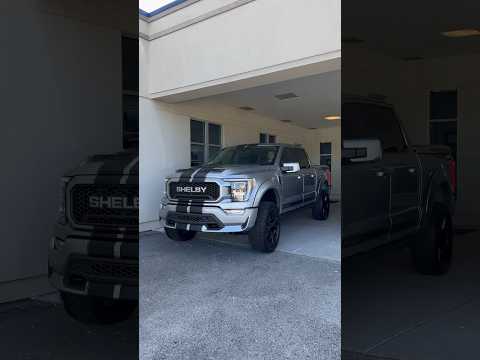 2023 Shelby F-150 Off-Road in Iconic Silver 🪙