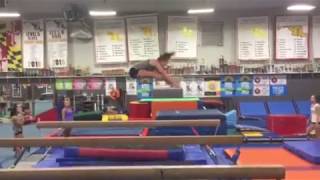 Sarah Moravansky - Beam Pike Jump into Back Layout