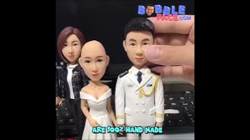 Custom Bobbleheads from your own photos at bobbleface.com