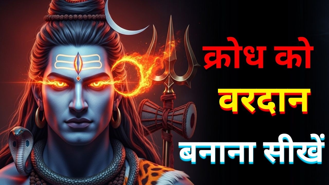 क्रोध को दबाना सबसे बड़ी भूल है! महादेव की इस विधि से इसे अपनी सबसे बड़ी शक्ति बनाना सीखें।