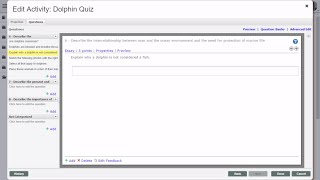 Agilix Buzz Teacher: Essay assessment question