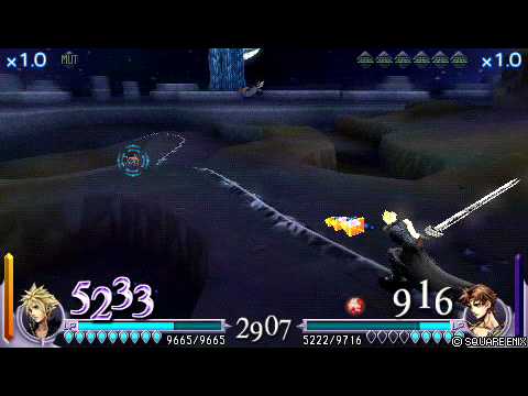 FINAL FANTASY DISSIDIA CLOUD VS BARTZ