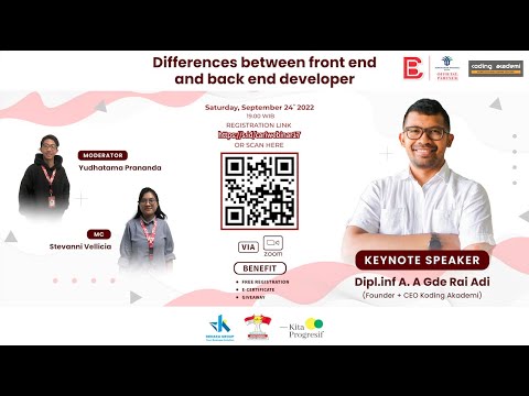 CariWebinar #17 - Differences Between Front End And Back End - YouTube
