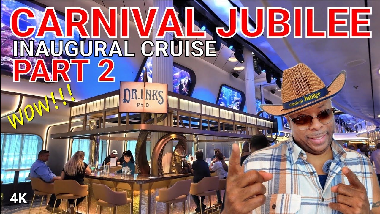 CARNIVAL JUBILEE- INAUGURAL CRUISE (PART 2)