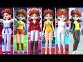 Mario & Sonic at the Olympic Games Tokyo 2020 - All Daisy Outfits