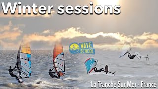Winter Sessions At Waveschool La Tranche Sur Mer Windsurf Wing Spot