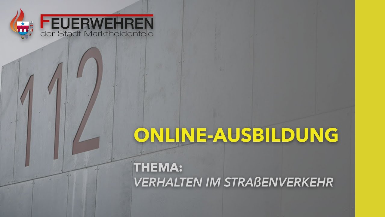 Online Ausbildung: Verhalten im Straßenverkehr