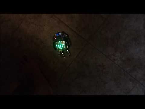 MaQueen bug bot :MicroBit MakeCode with Colorbit display