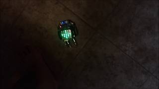 MaQueen bug bot :MicroBit MakeCode with Colorbit display