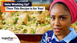 Nadiya's Delicious & Easy Chicken and Rice! | Nadiya's Family Favourites