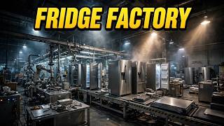 How Millions of Refrigerators Are Made Inside a Refrigerator Factory (Full Process)