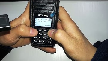 Simple operation of Retevis RT80