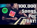 100,000 NEW SONGS uploaded per day - RANT