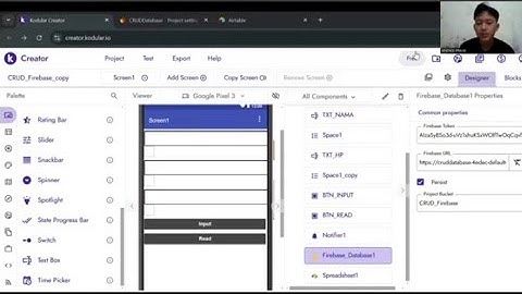 APLIKASI CRUD PADA KODULAR MENGGUNAKAN DATABASE FIREBASE & AIRTABLE || Praktikum PAML