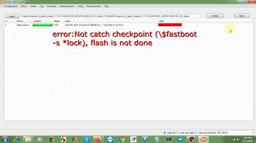 How to Fix MiFlash error:Not catch checkpoint (\$fastboot -s *lock)