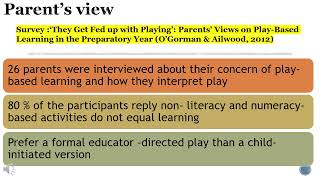 Details TCHR5001-Assignment 1 The value of play Guide