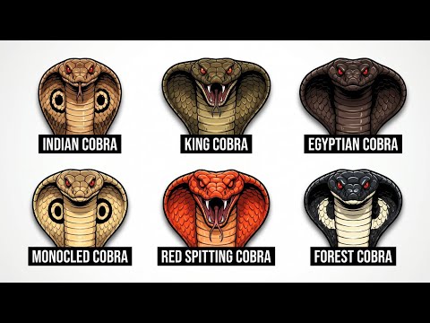 Every SPECIES Of COBRA Explained In 6 Minutes 