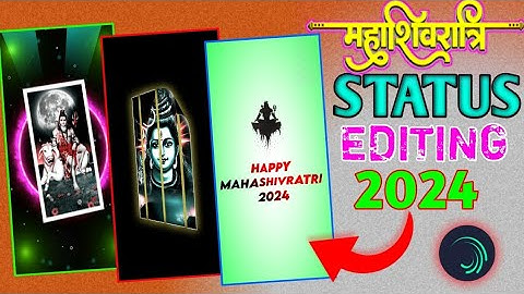 Mahashivratri Status Video Editing Alight Motion 2025 🔥 Mahashivratri Status Video Editing 2025
