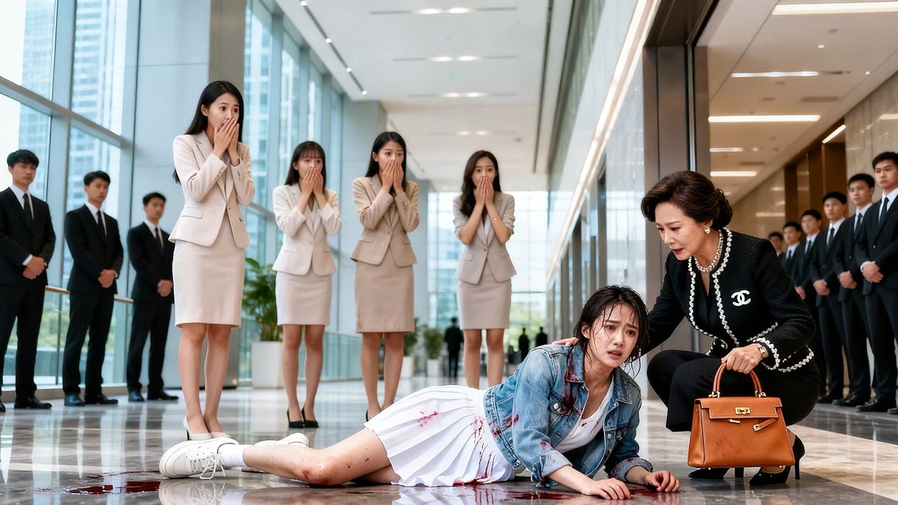 Una chica pobre es humillada en su primer día de entrevista,hasta que aparece la CEO: “¡Es mi hija!”