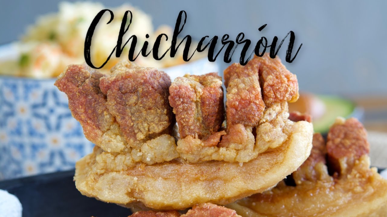 RECETA FÁCIL CHICHARRÓN COLOMBIANO Cómo Hacer Chicharrón SyS YouTube