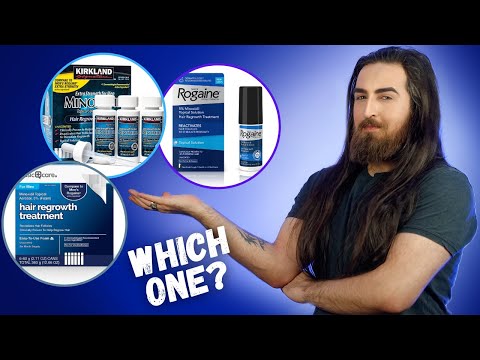 Which is the Best Minoxidil Brand? Rogaine vs Kirkland vs Amazon Basic Care!