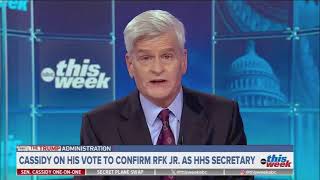 Traitor to medical ethics Bill Cassidy refuses to take responsibility for his actions again